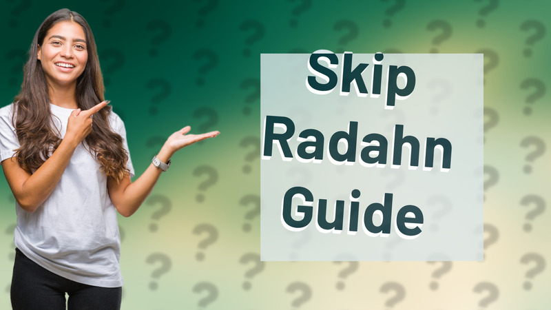 Skip Radahn Guide