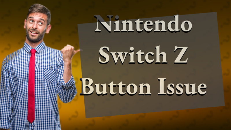 Nintendo Switch Z Button Issue