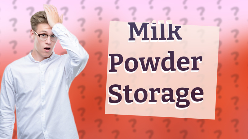 Milk Powder Storage