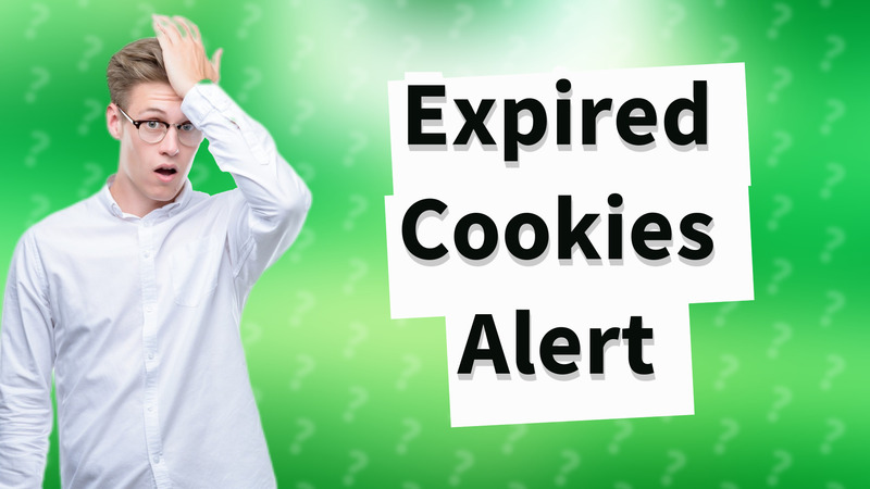 Expired Cookies Alert