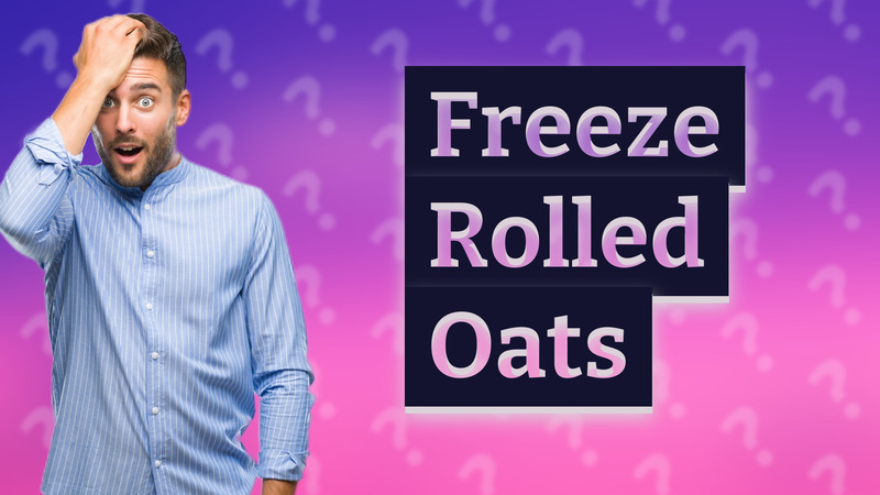 Freeze Rolled Oats