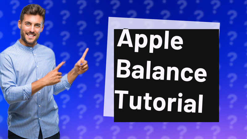 Apple Balance Tutorial