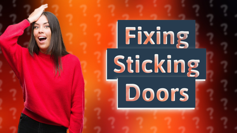 Fixing Sticking Doors
