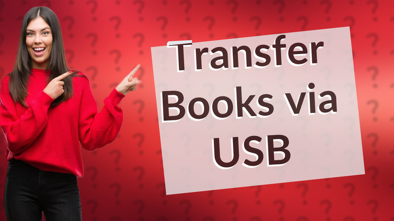 Transfer Books via USB