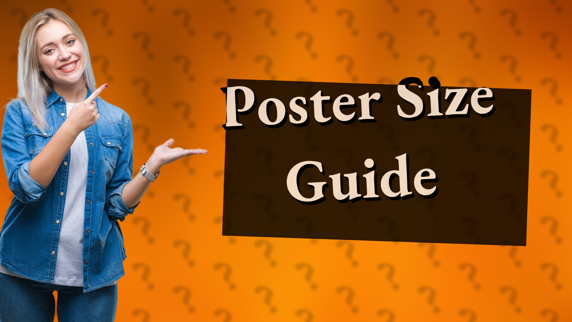 Poster Size Guide
