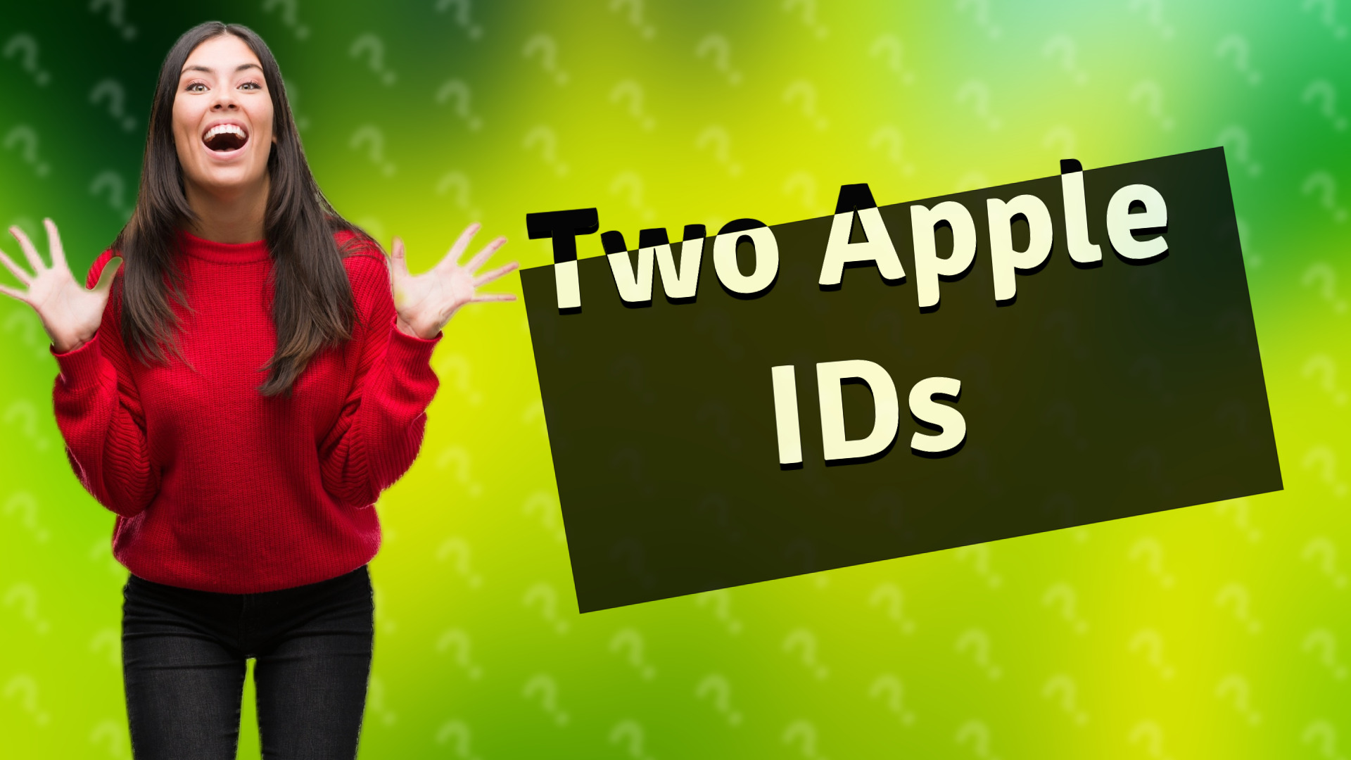 Two Apple IDs