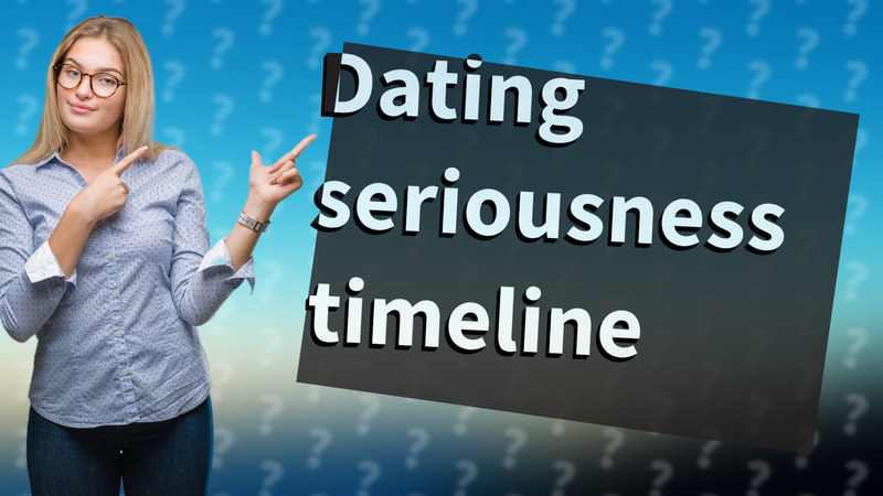 Dating seriousness timeline