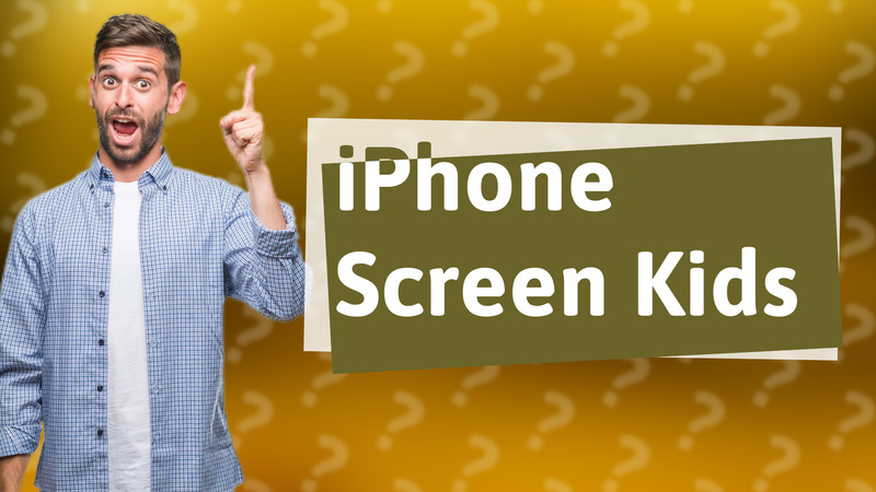 iPhone Screen Kids