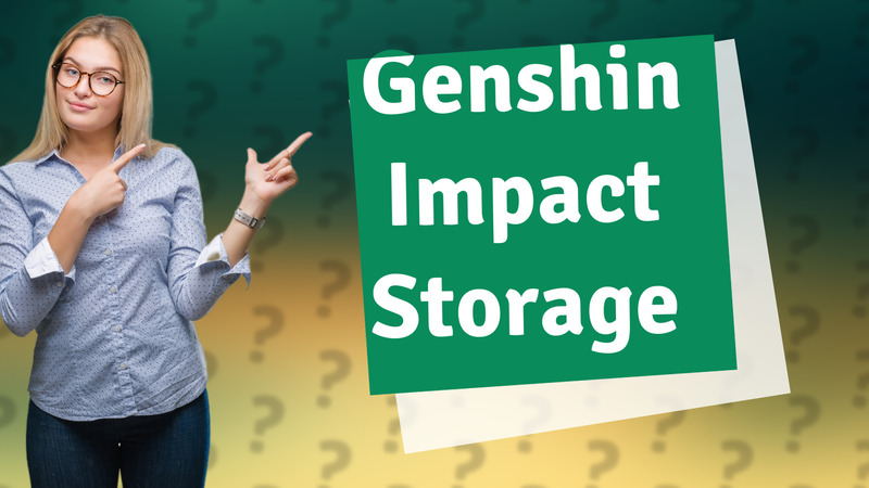 Genshin Impact Storage