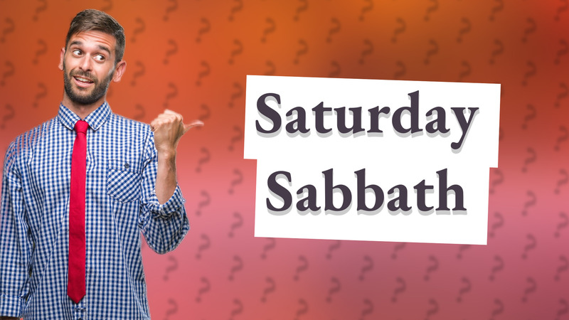 Saturday Sabbath