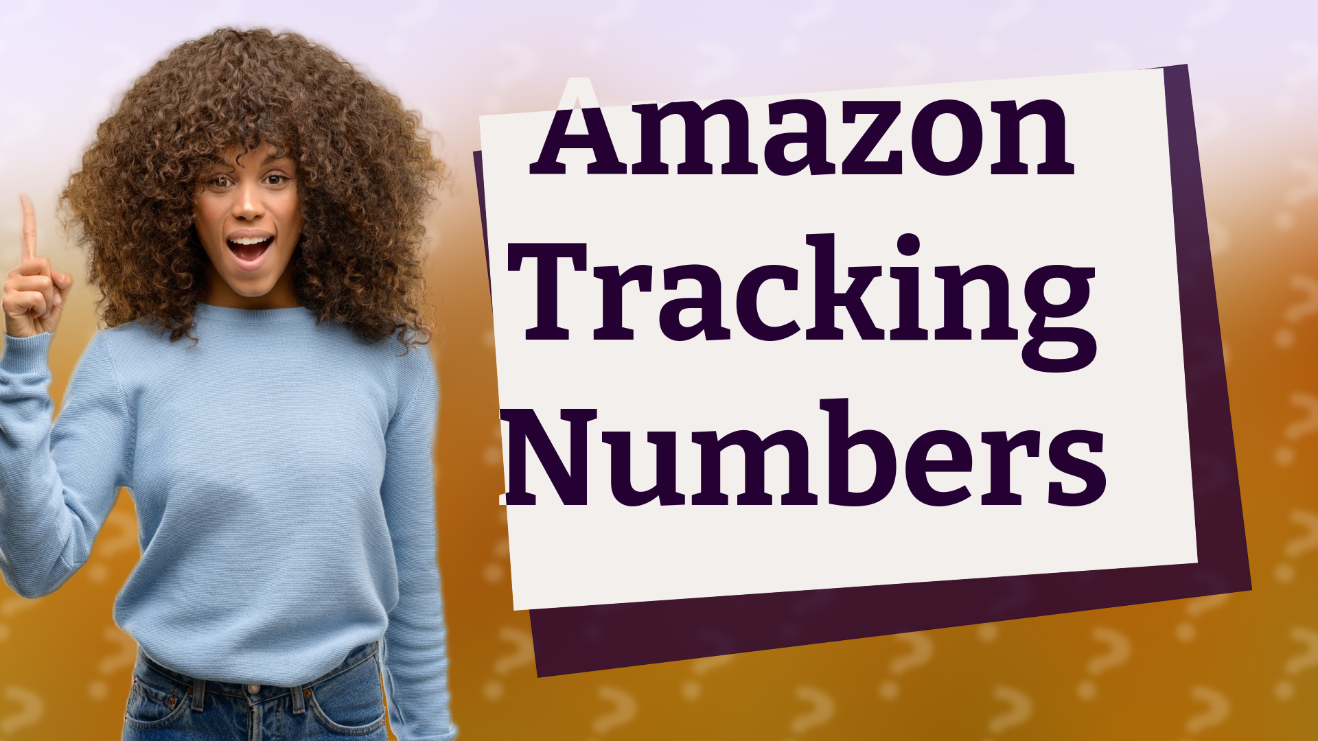 Amazon Tracking Numbers