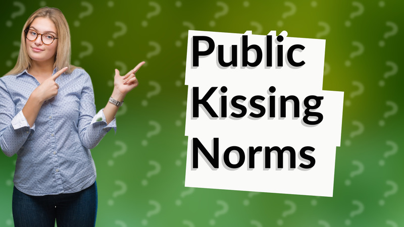 Public Kissing Norms