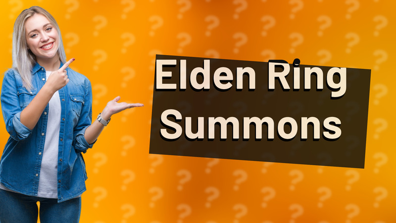 Elden Ring Summons
