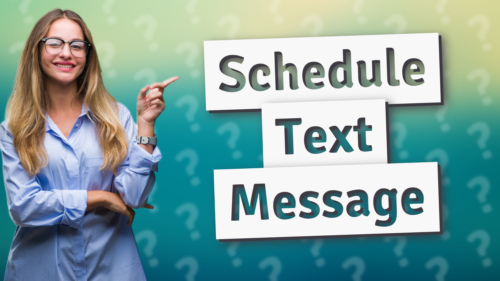 Schedule Text Message