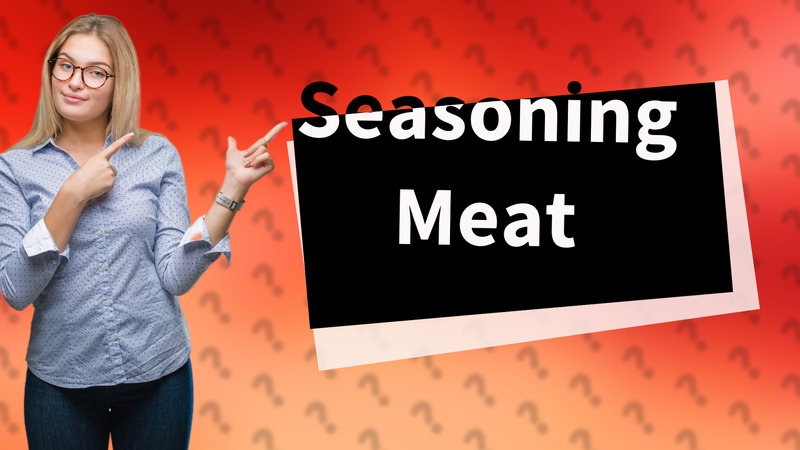 Seasoning Meat