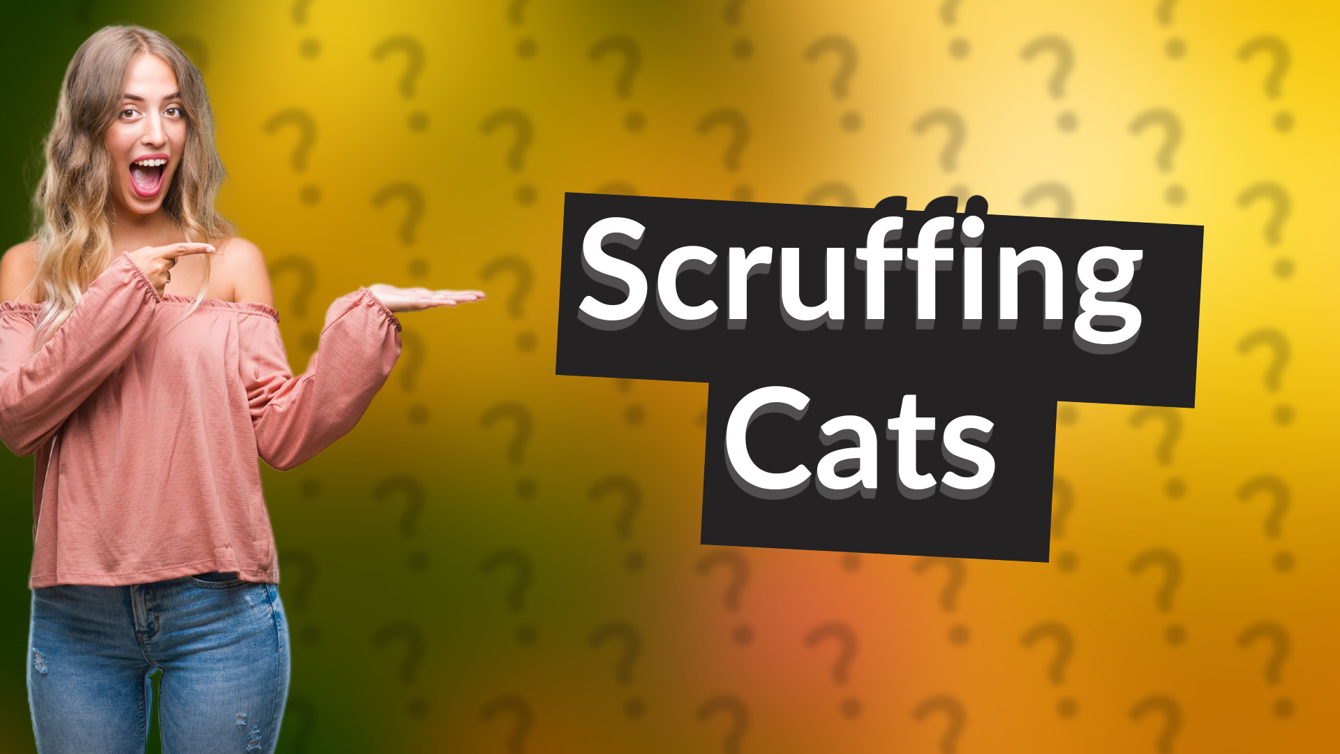 Scruffing Cats