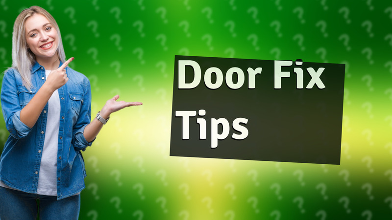 Door Fix Tips