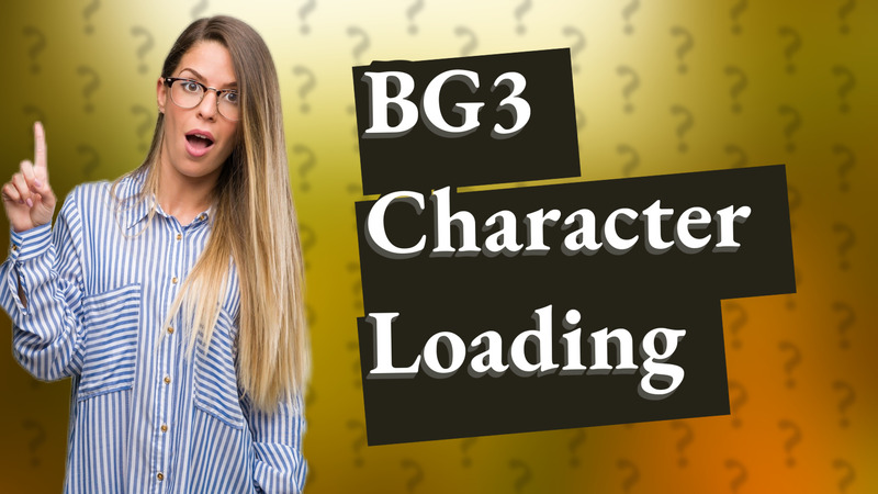 BG3 Character Loading