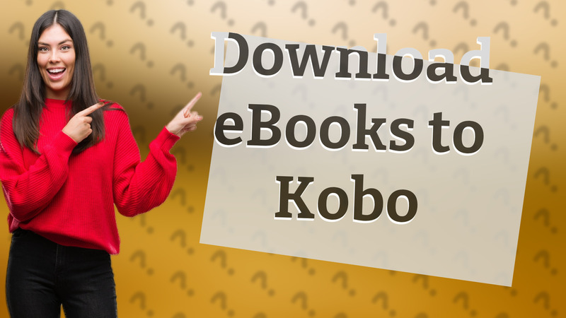 Download eBooks to Kobo