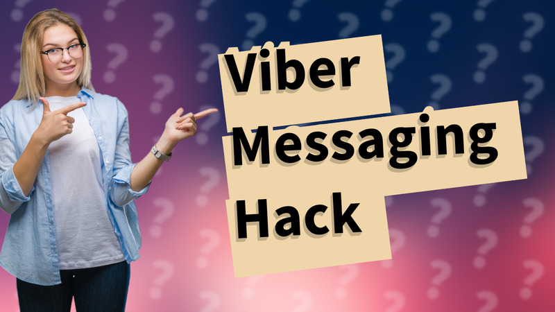 Viber Messaging Hack