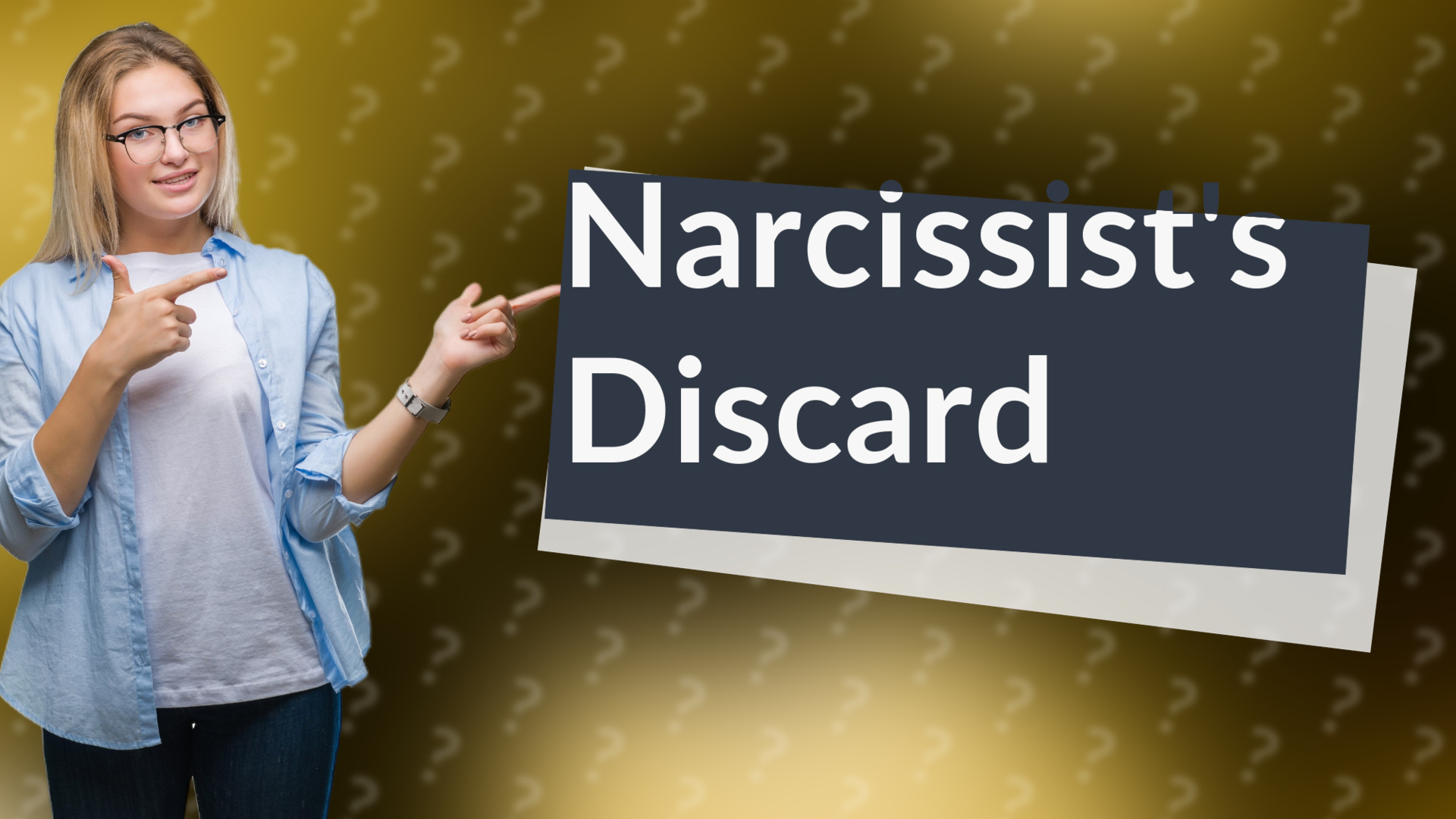Narcissist's Discard