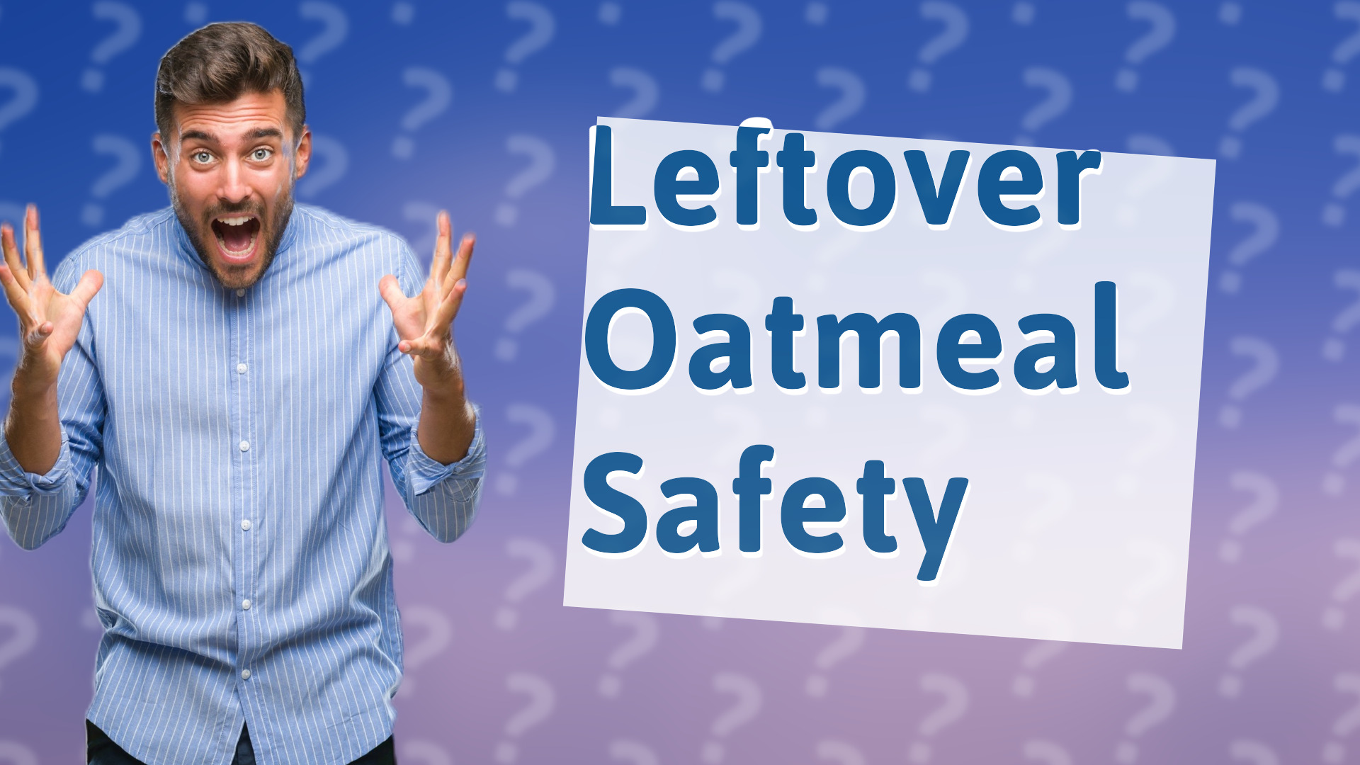 Leftover Oatmeal Safety