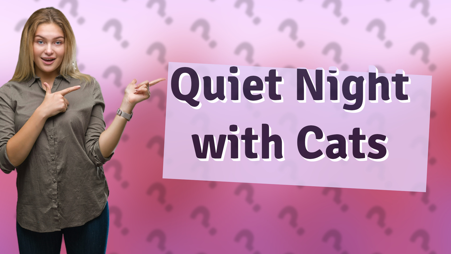 Quiet Night with Cats