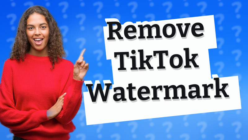 Remove TikTok Watermark