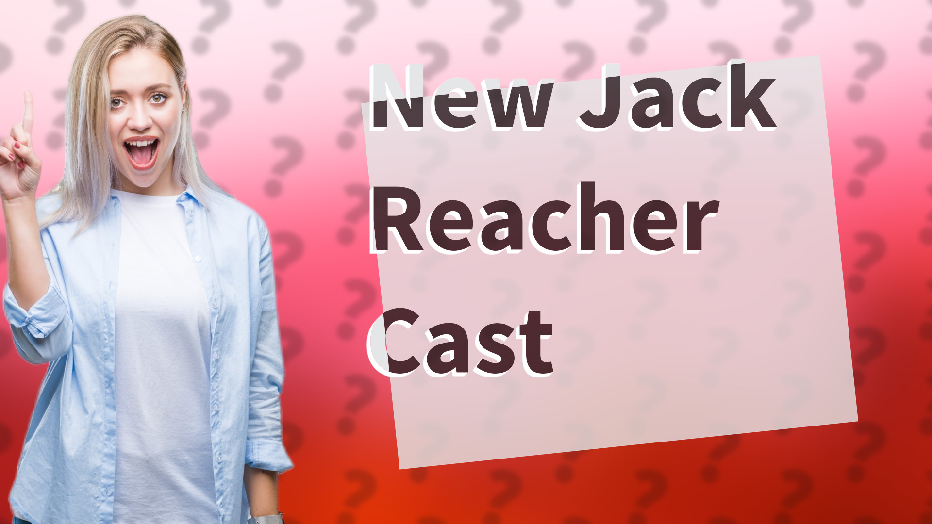 New Jack Reacher Cast