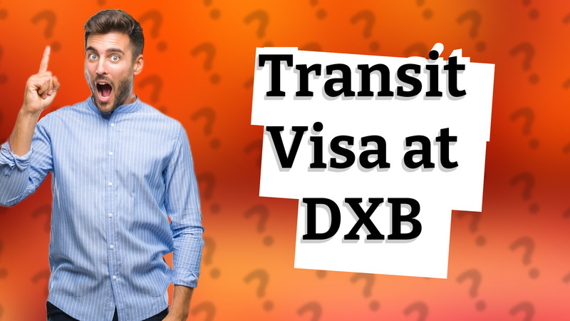 Transit Visa at DXB