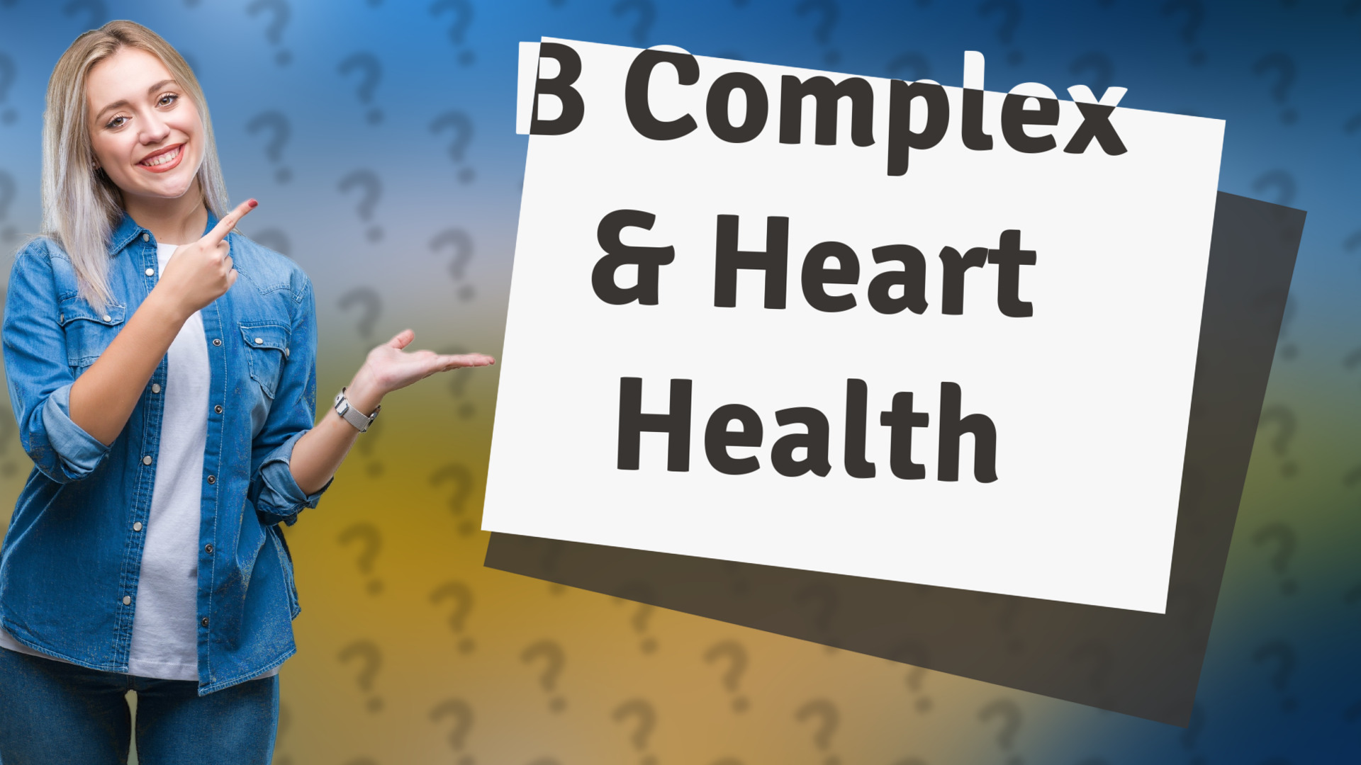 B Complex & Heart Health