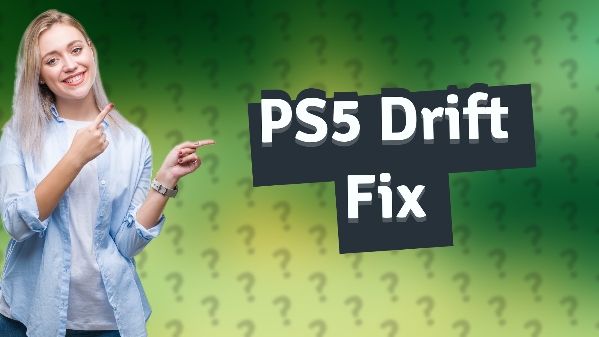 PS5 Drift Fix