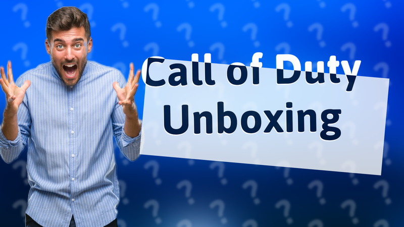 Call of Duty Unboxing