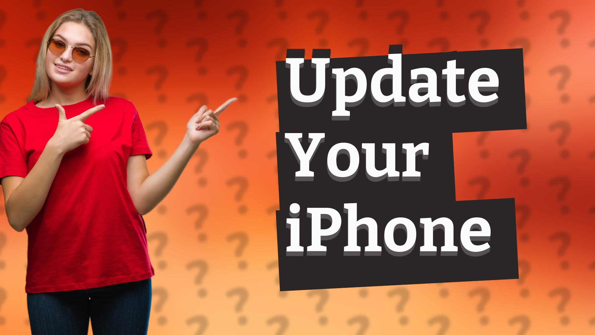Update Your iPhone