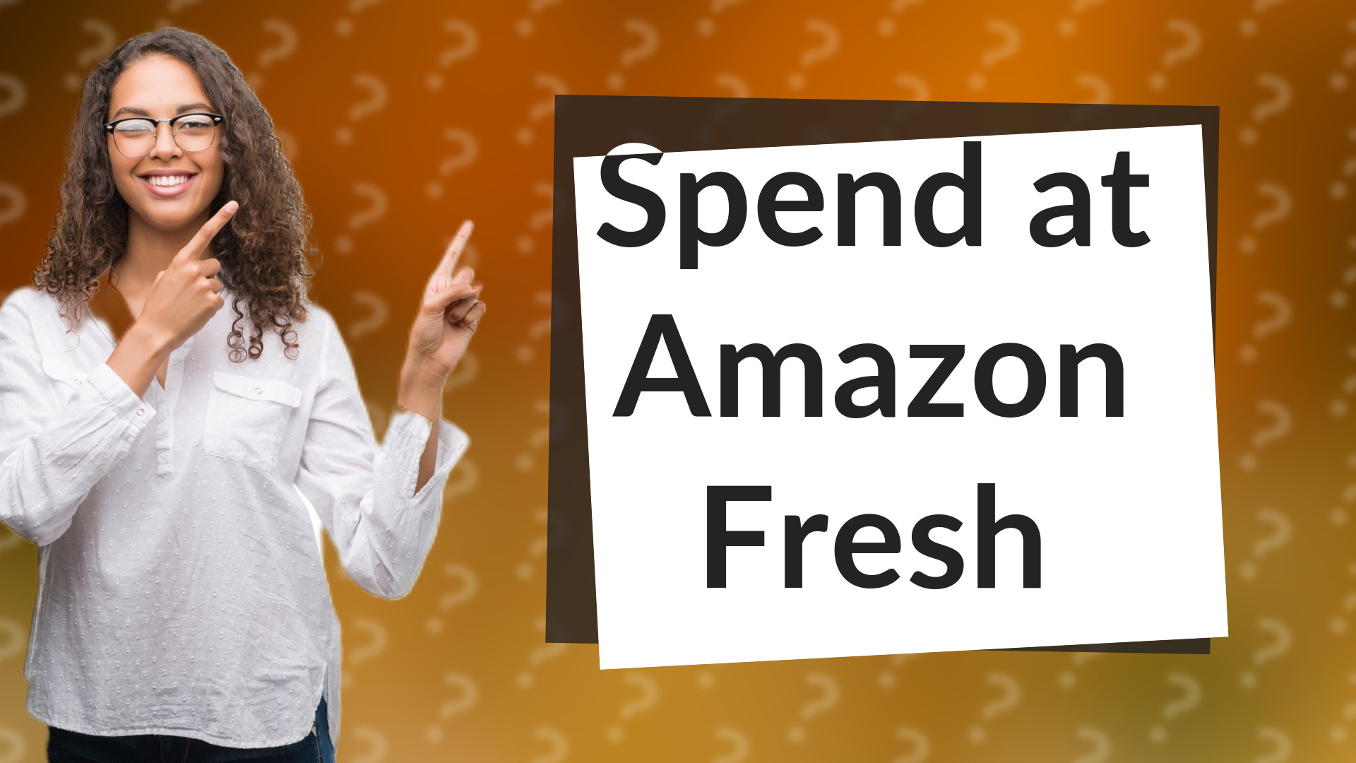Spend at Amazon Fresh