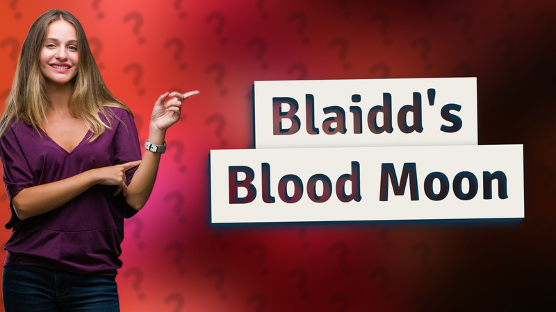 Blaidd's Blood Moon