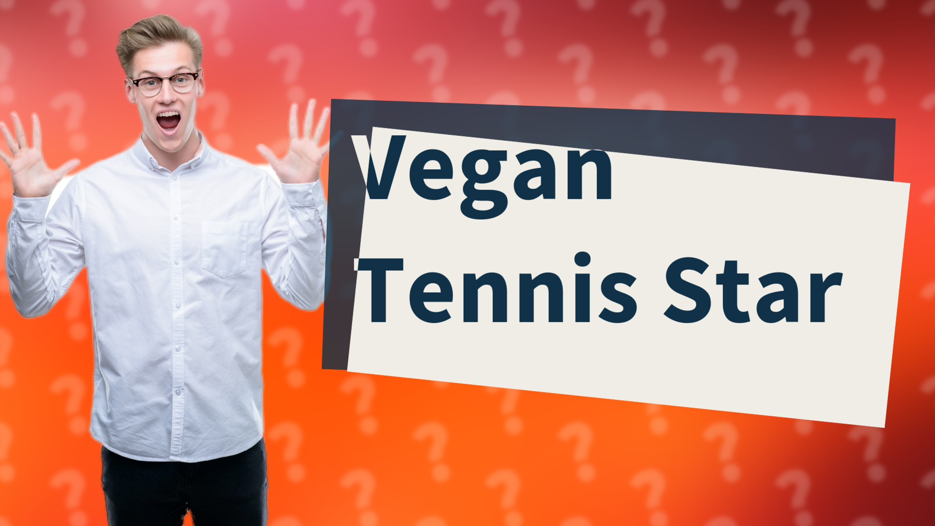 Vegan Tennis Star