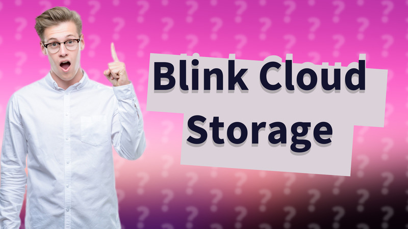 Blink Cloud Storage