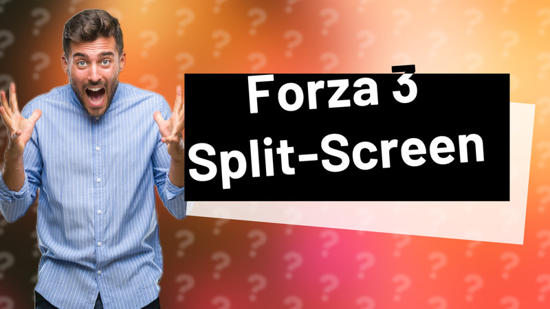 Forza 3 Split-Screen