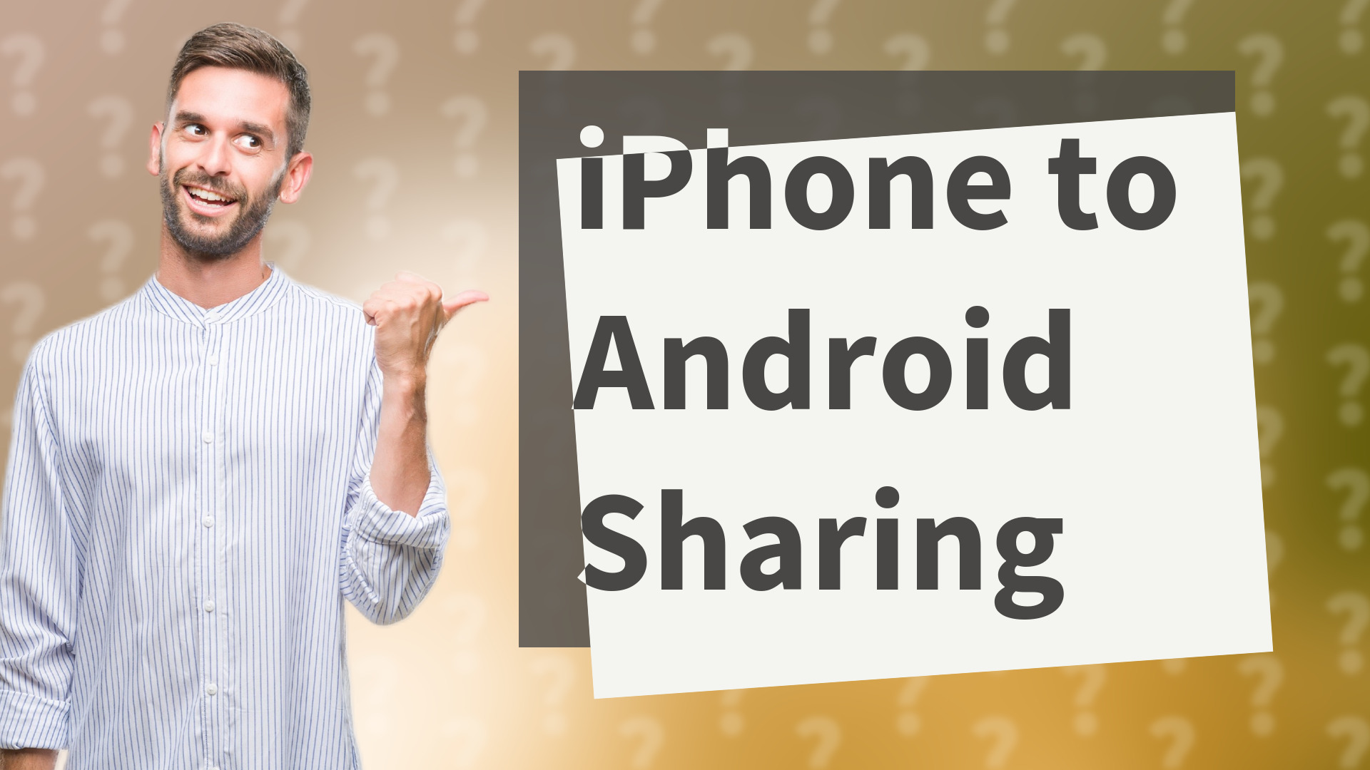 iPhone to Android Sharing