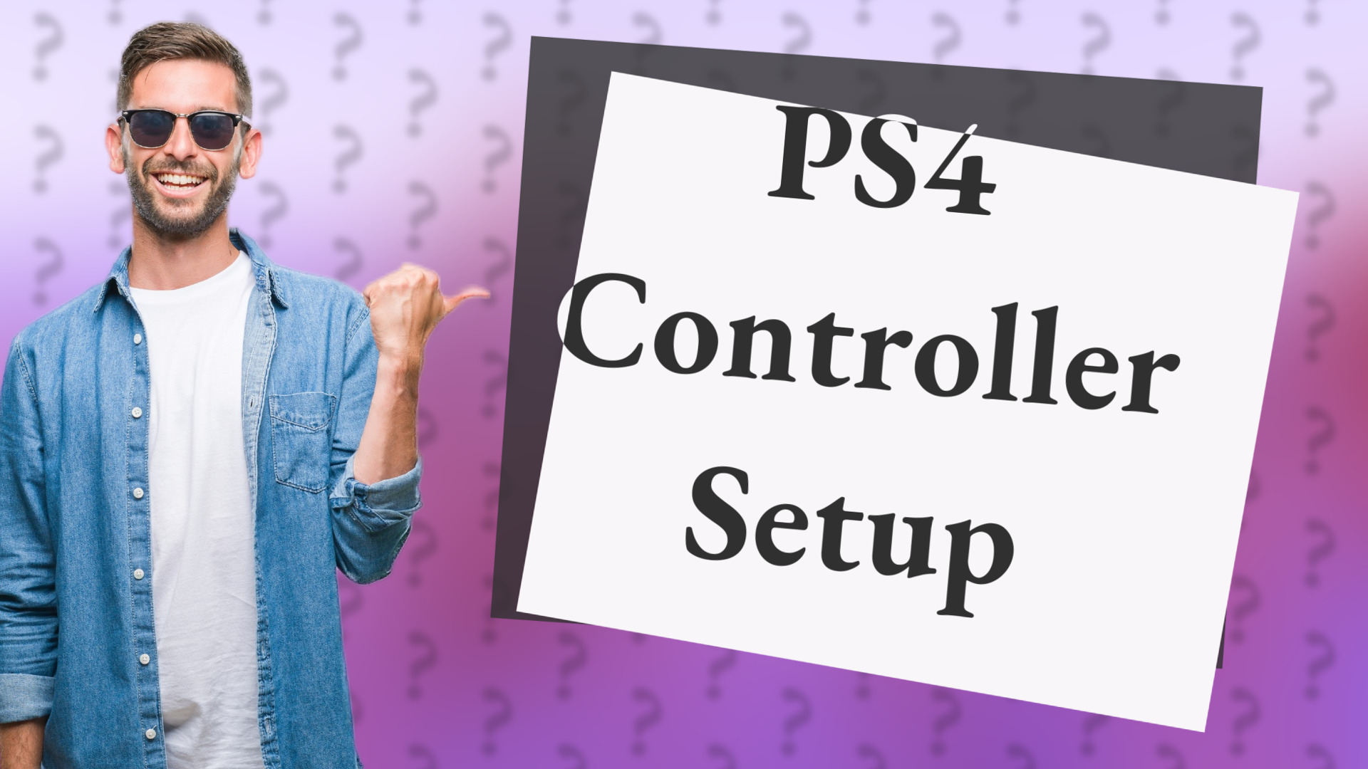 PS4 Controller Setup
