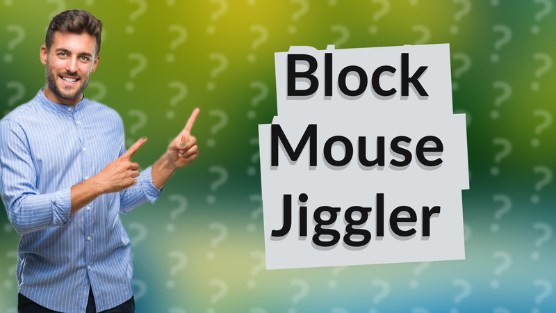 Block Mouse Jiggler