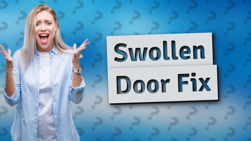 Swollen Door Fix