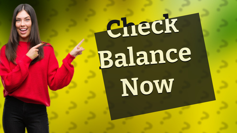 Check Balance Now