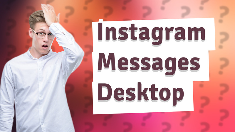 Instagram Messages Desktop
