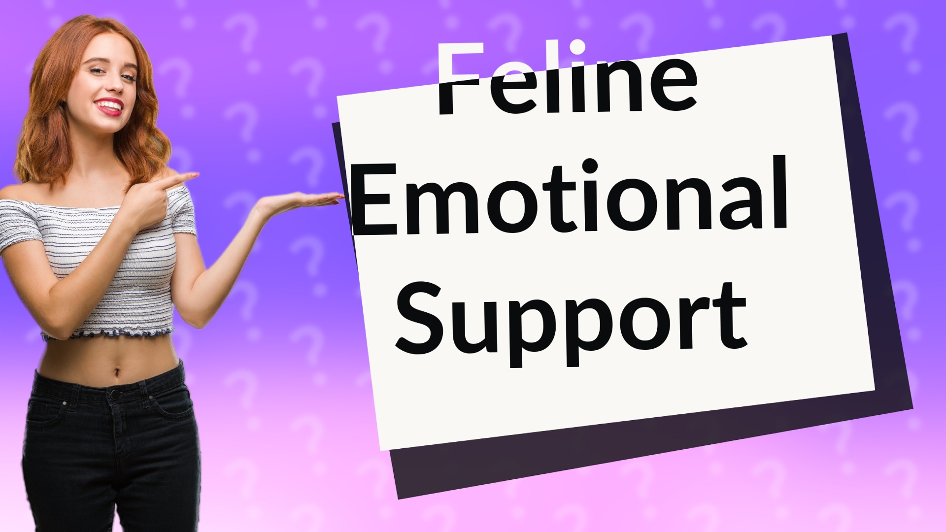 Feline Emotional Support