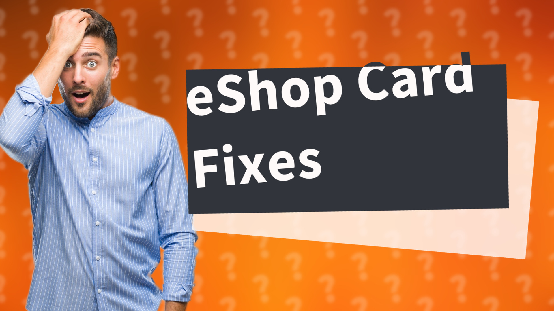 eShop Card Fixes