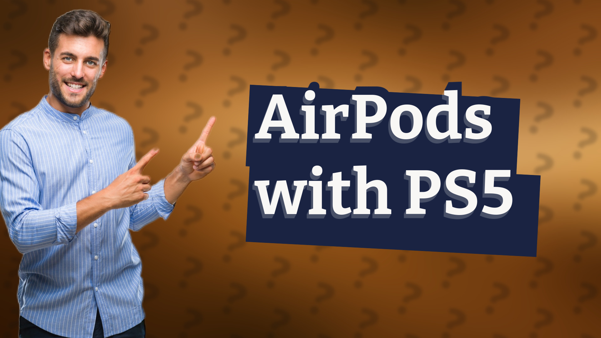 AirPods with PS5