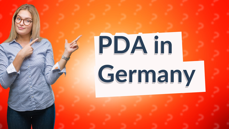 PDA in Germany