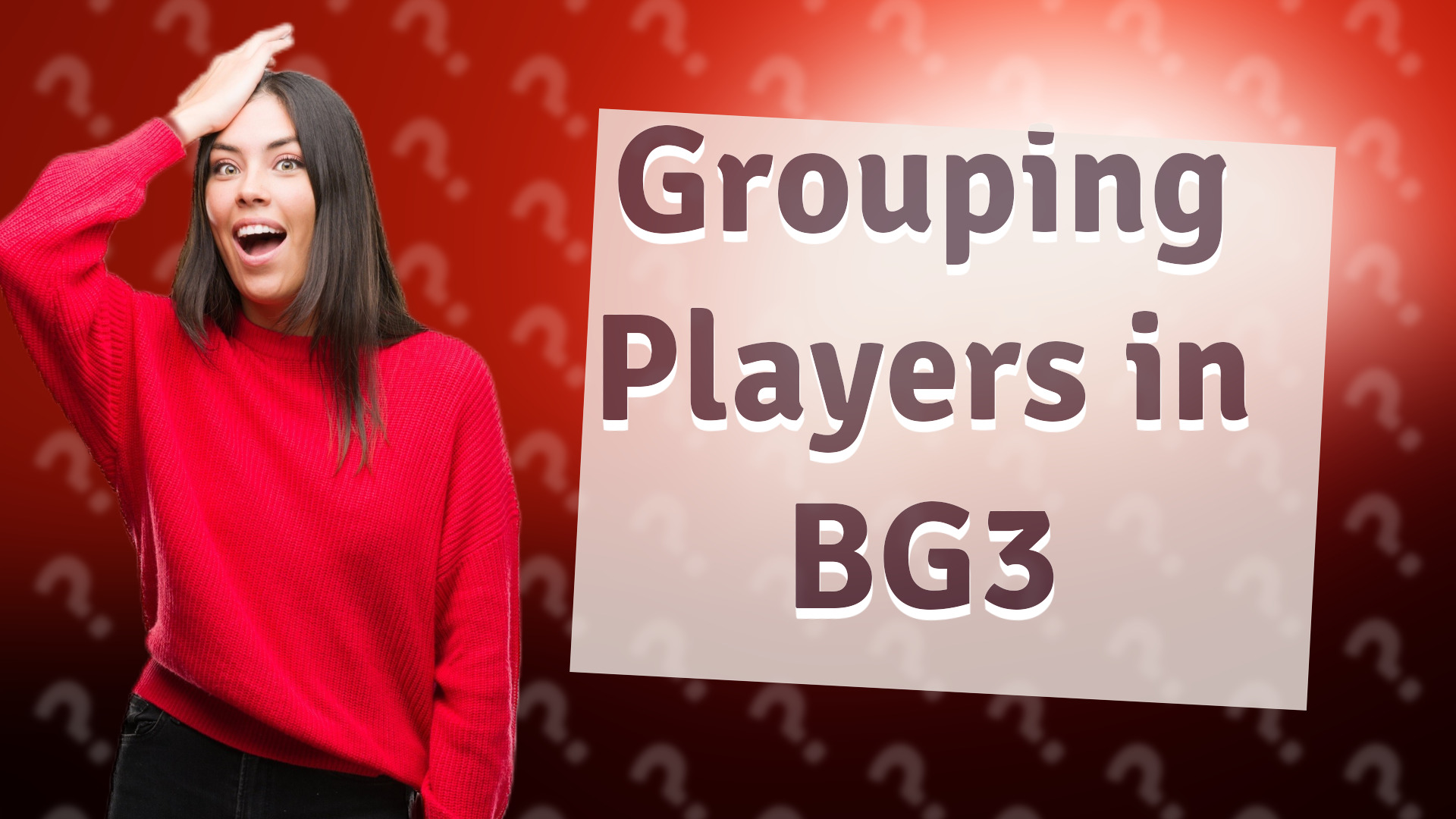 Grouping Players in BG3